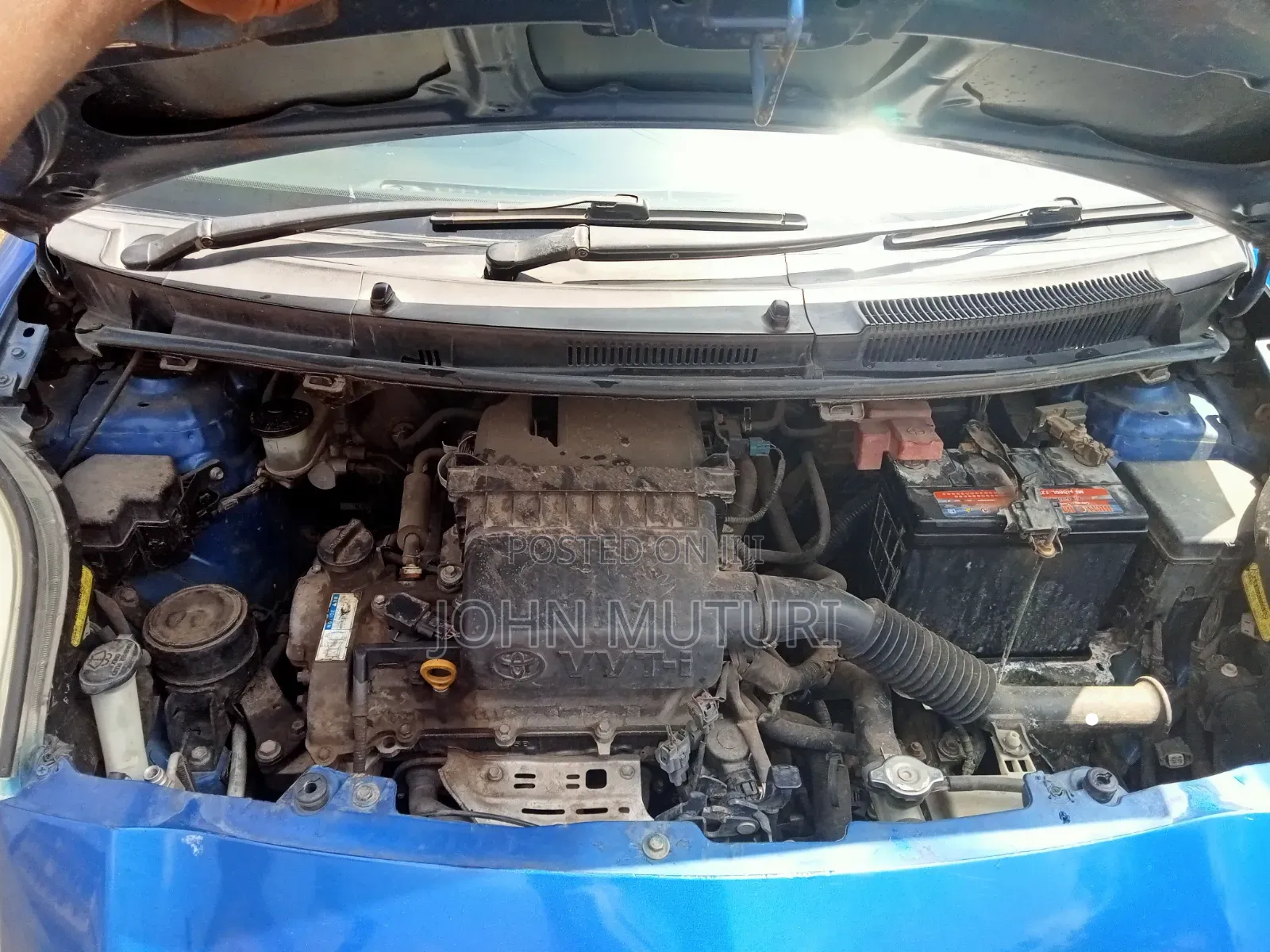 Toyota Vitz 2009 Blue