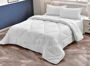 Stripped Cotton Binded Duvet Set