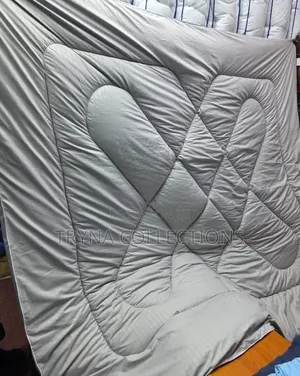 Stripped Cotton Binded Duvet Set