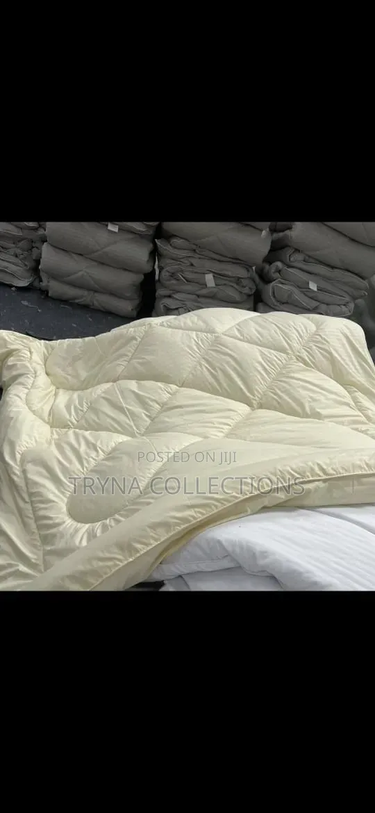 Stripped Cotton Binded Duvet Set