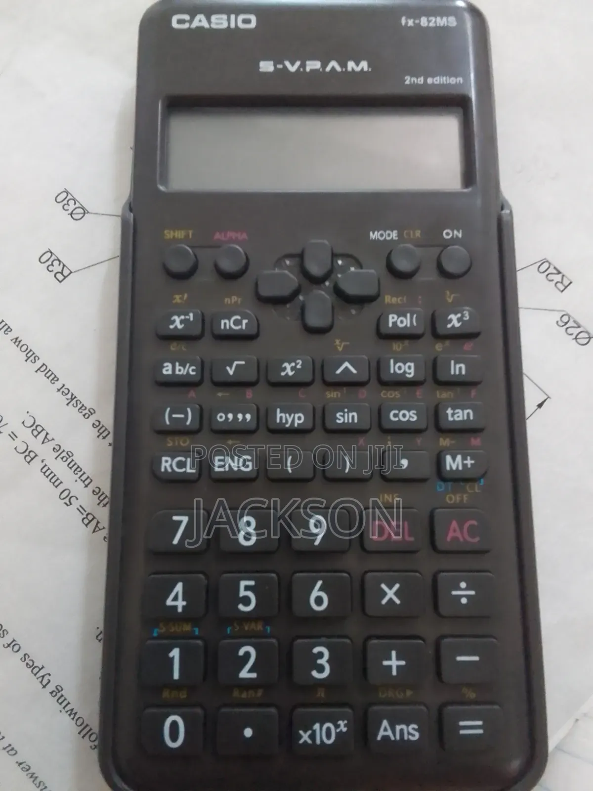 CASIO Fx-82ms. 2nd Edition.