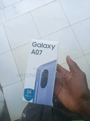 New Samsung Galaxy A07 4G 64 GB Black