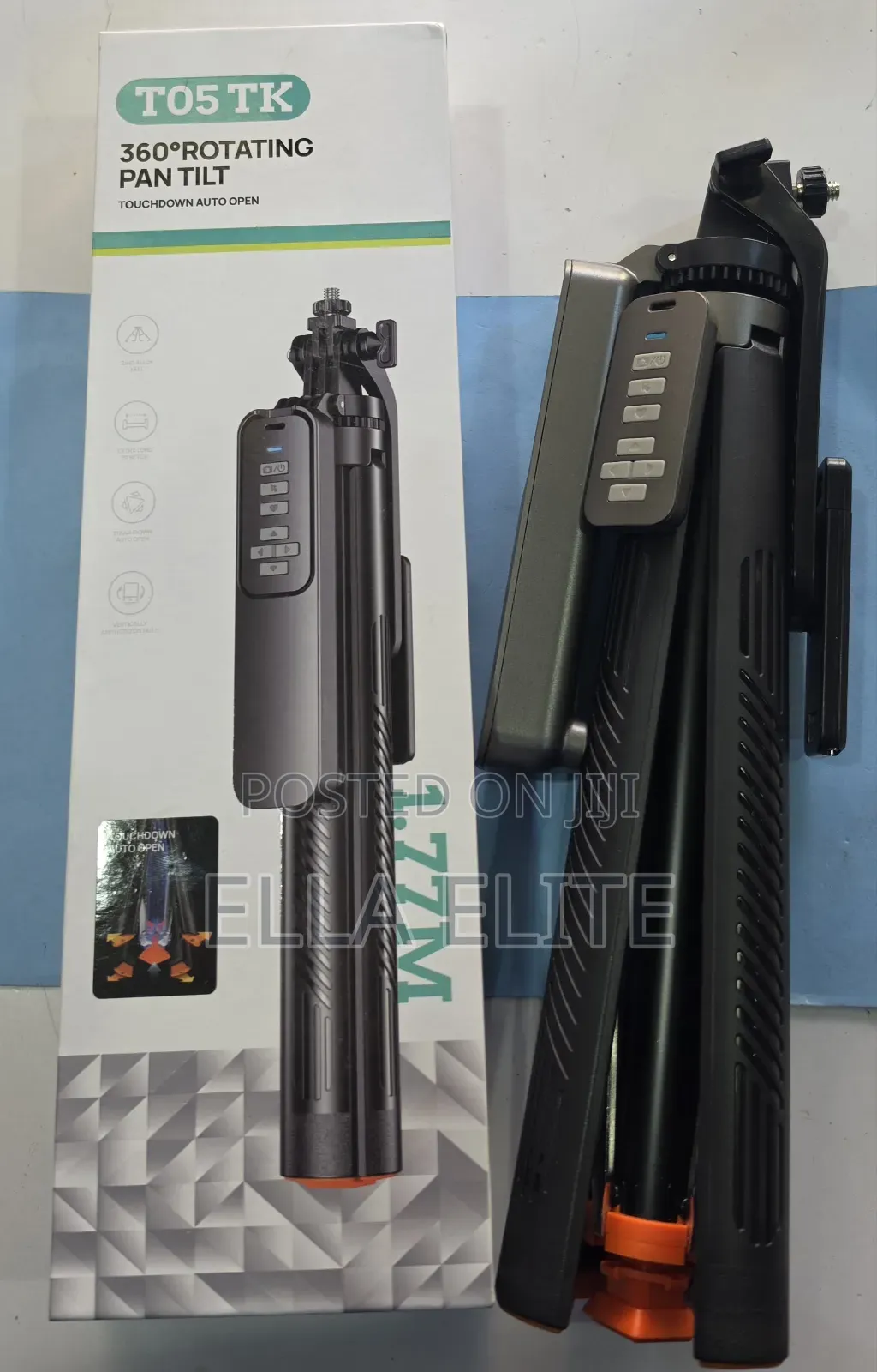 T05 Tripod Stand With a Wireless Bluetooth Remote