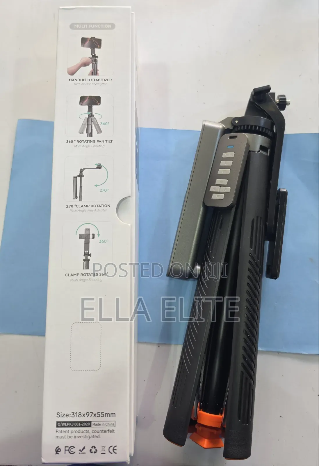 T05 Tripod Stand With a Wireless Bluetooth Remote
