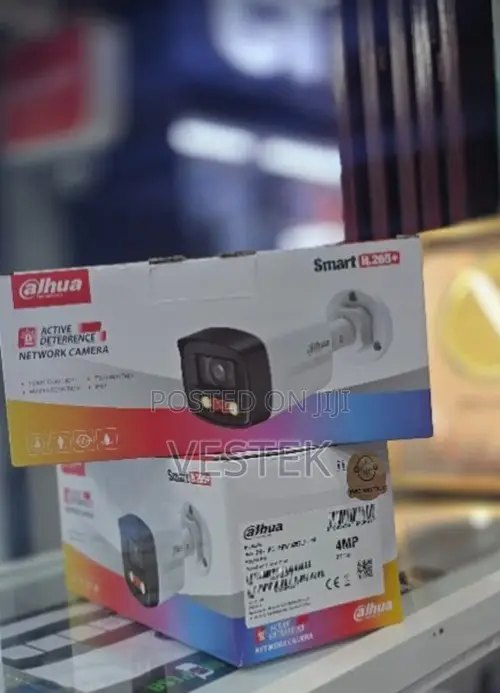 Dahua 4MP IP Camera With Two-Way Audio Active Deterrence