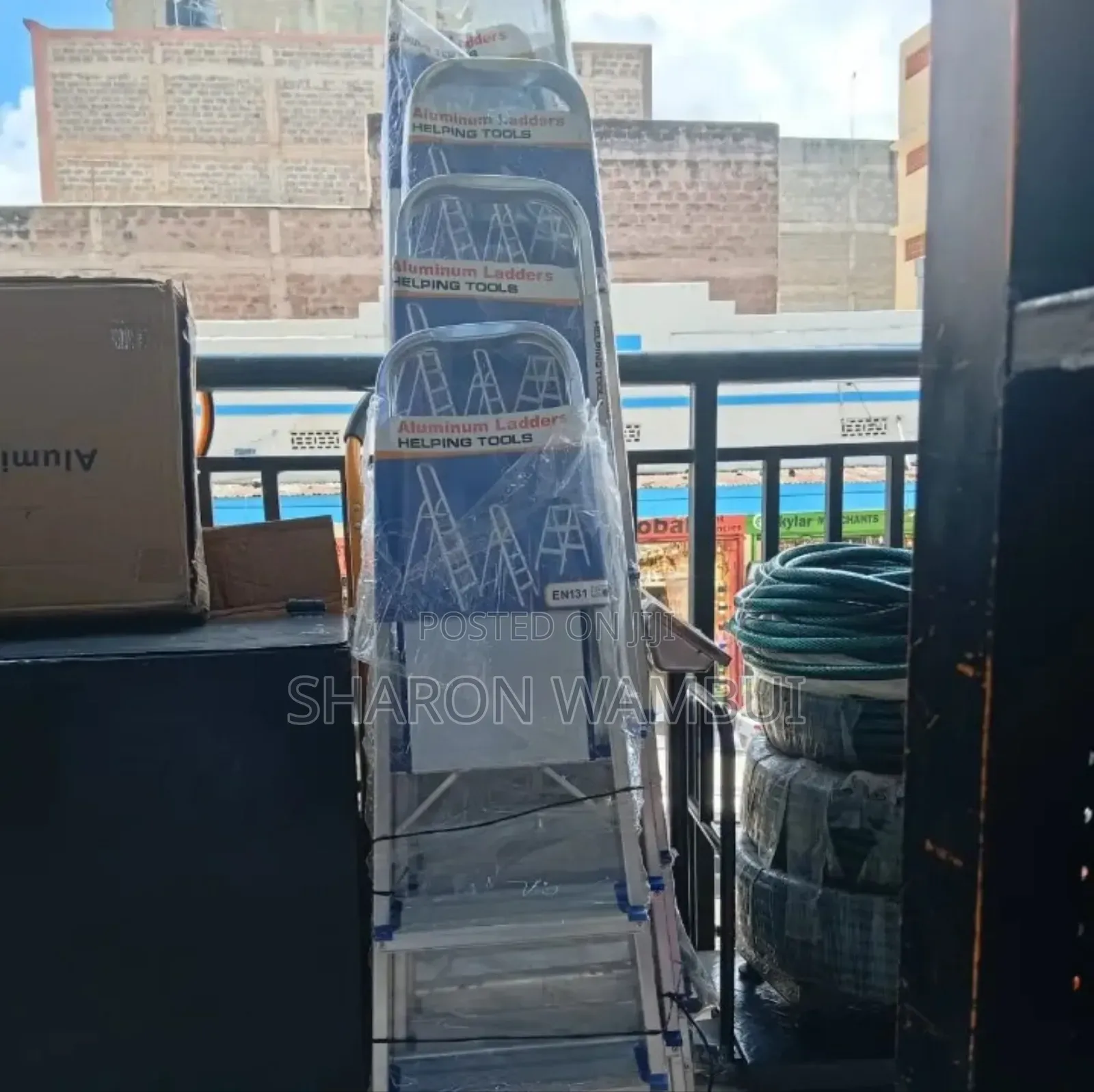 Strong 5 Step Aluminum Ladder/5 Step Aluminum Ladder