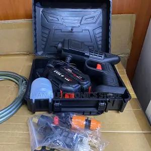 300w Cordless High Power Car Washer Gun With Jet Spray 5m Hose Pipe