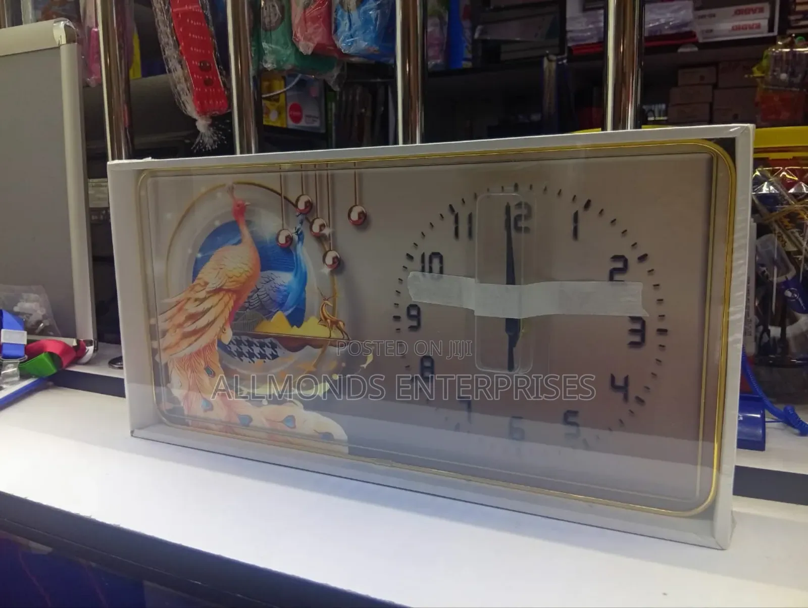 Decorative Wall Clock 39.7 CM by 19.2 CM