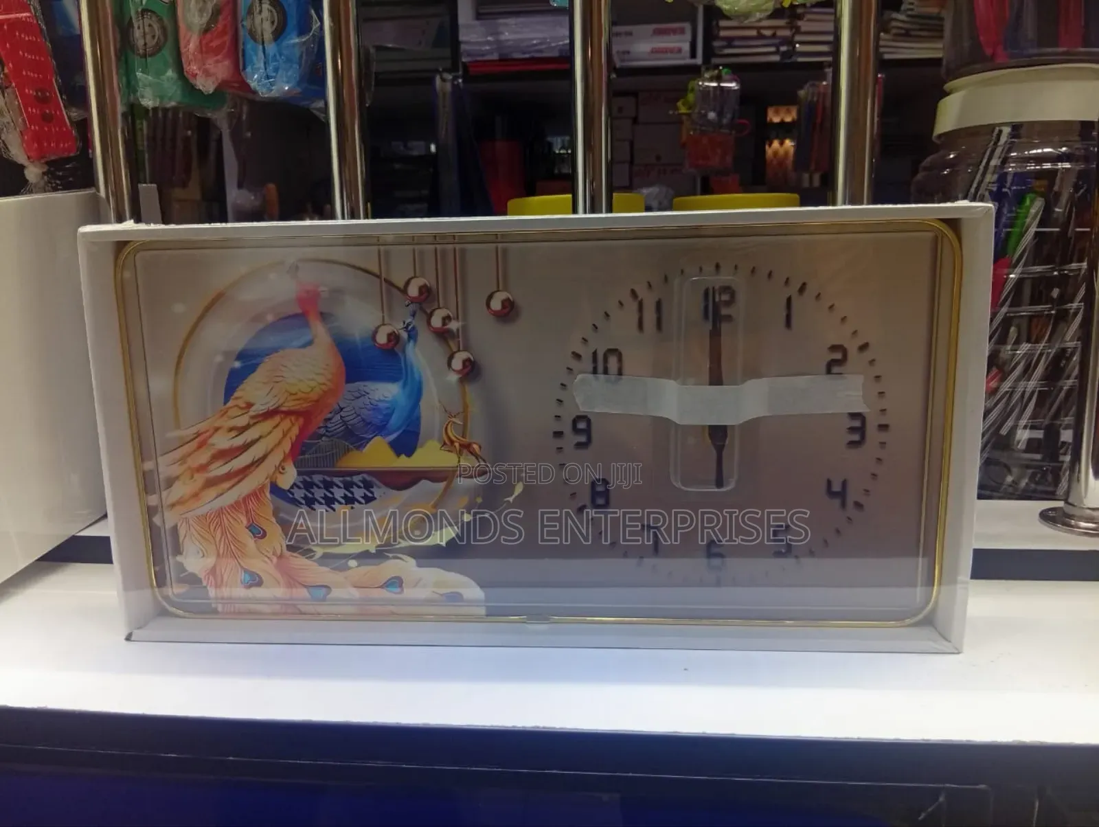 Decorative Wall Clock 39.7 CM by 19.2 CM