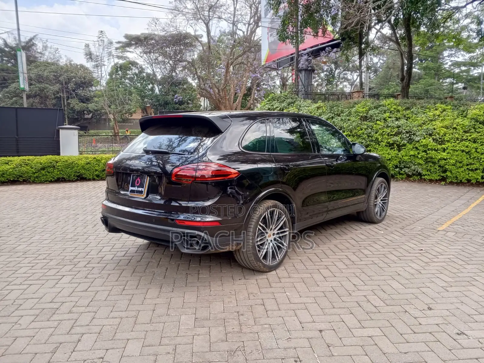 Porsche Cayenne 2018 Black