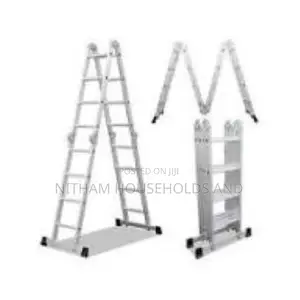 4by3 Aluminium Folding Ladder 12ft