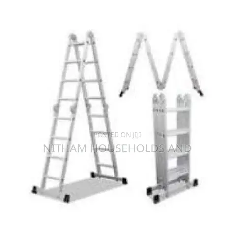 4by3 Aluminium Folding Ladder 12ft