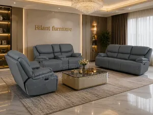 Six-Seater King-Size Recliner Sofa