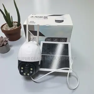 Motion Detection 4G PTZ Outdoor Security Motion Sensor Solar Camera