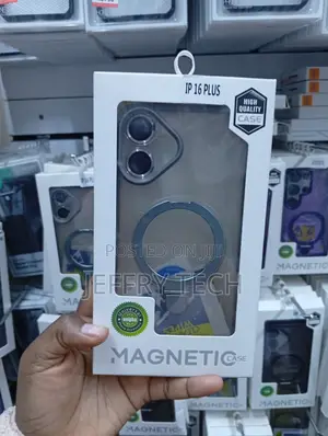 iPhone 16 Plus High Quality Translucent Magnetic Case