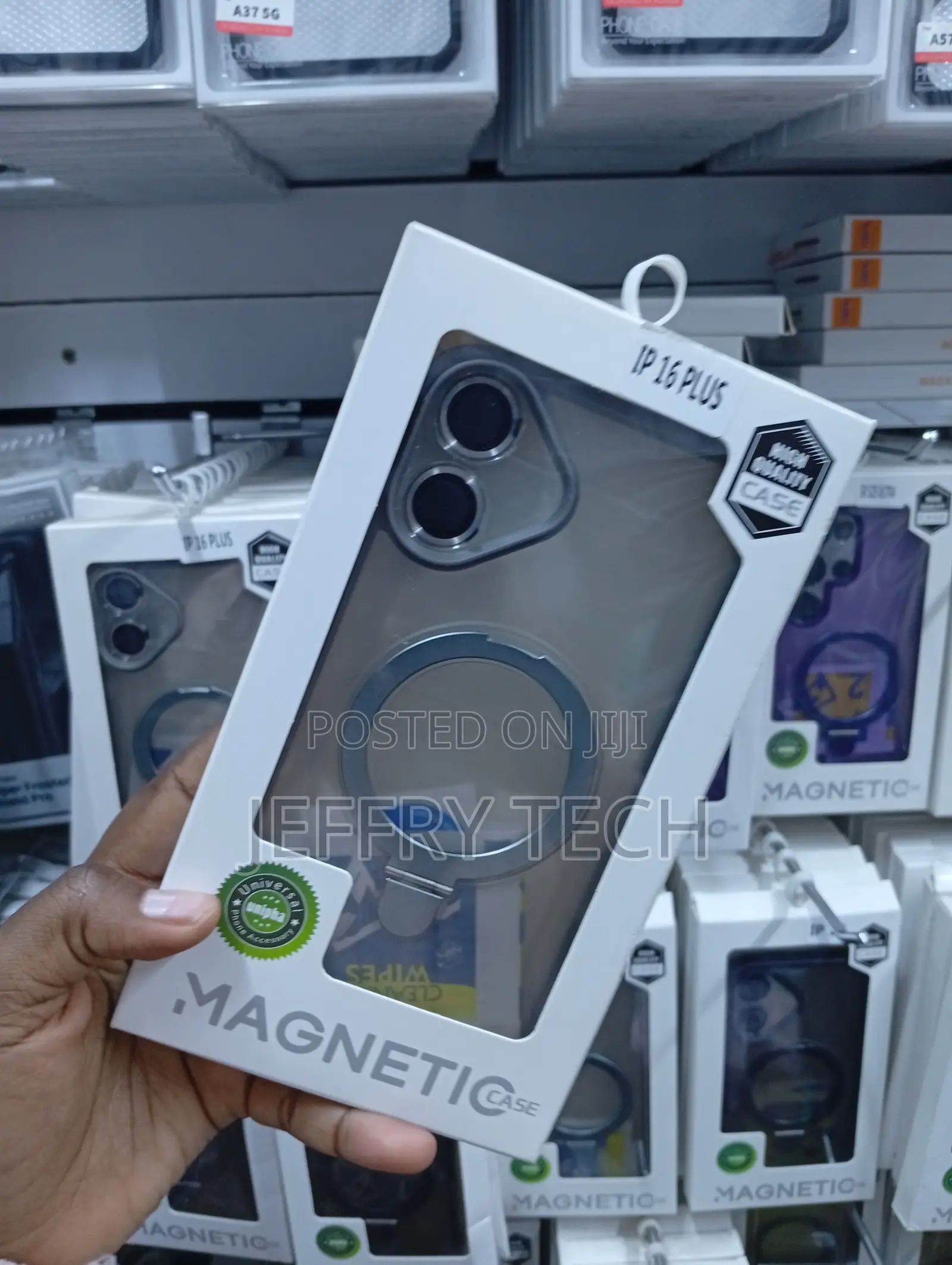 iPhone 16 Plus High Quality Translucent Magnetic Case