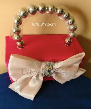 Satin Square Clutch