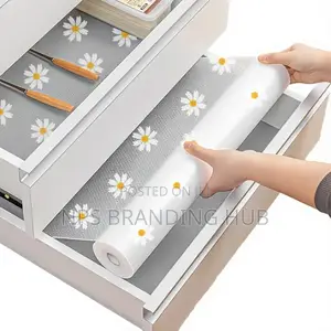 Kitchen Drawer Liners Oil Proof Moisture Cupboard Shelf Liner mat(el.b