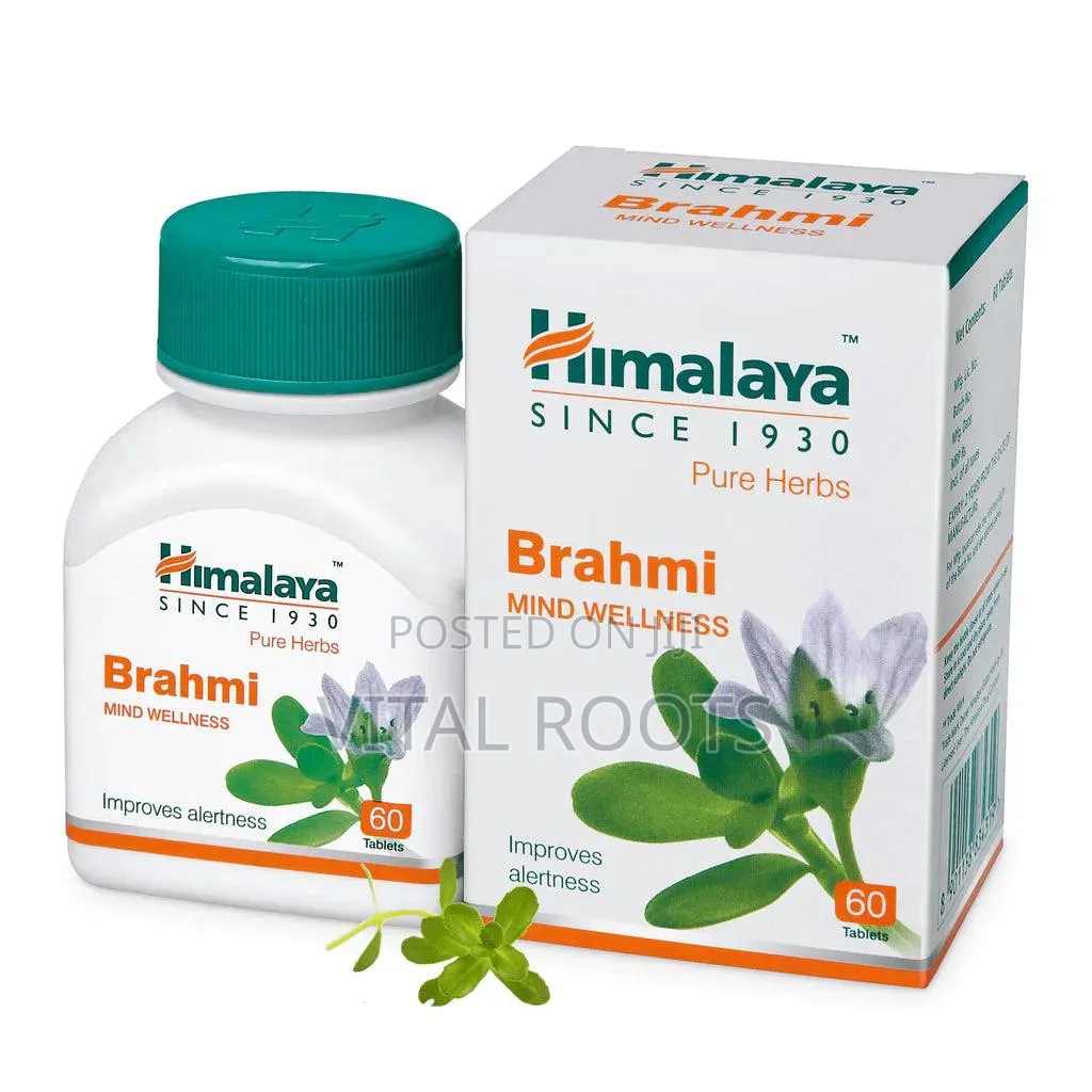 Himalaya Brahmi – 60 Tablets (Memory, Focus Stress Relief)