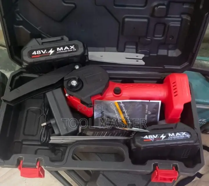 48V Cordless Mini Chainsaw (6")/6" Rechargeable Battery Chainsaw
