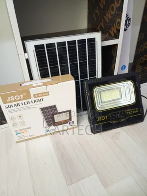 JSOT TK 200W Outdoor Solar LED Security Floodlight With Panel