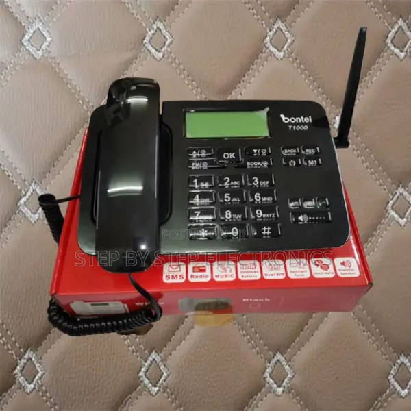 Bontel GSM Fixed Phone One Touch Dialing Loud Speaker