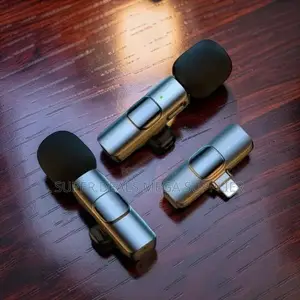 Premium Quality Mini Lapel Lavalier Dual Wireless Microphone