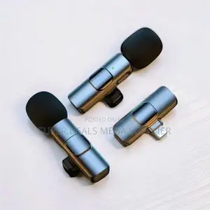 Crystal Clear Mini Lapel Lavalier Dual Wireless Microphone