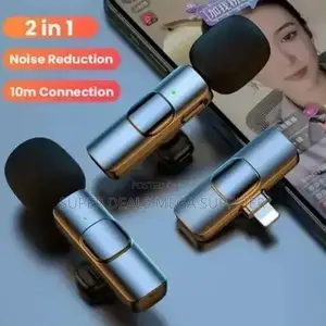 High Fidelity Mini Lapel Lavalier Dual Wireless Microphone
