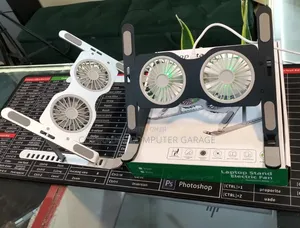 Laptop Cooling Stand With Dual USB Fans