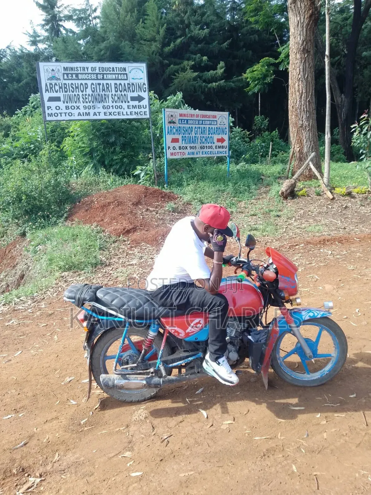 Bajaj Boxer 150 UG 2016 Red