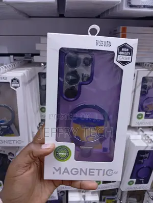 Samsung Galaxy S25 Purple Matte Magnetic Case