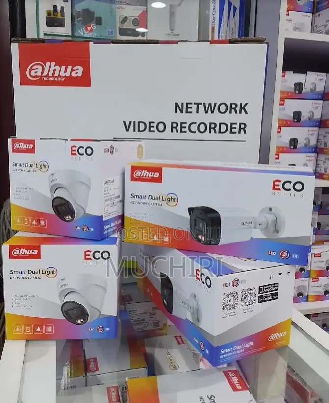 Dahua 4 Channel 2mp Network Eco Series Ip Camera Full Kit