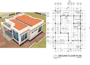 Hidden Roof House Design