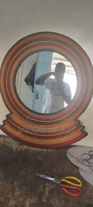 Beaded Mirror
