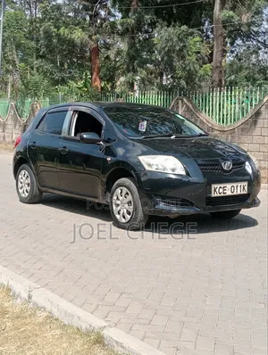 Toyota Auris 2008 Black