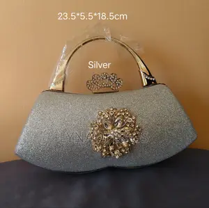 Diamond Studded Elegant Clutch.