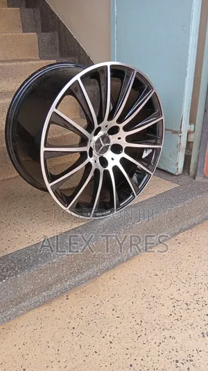 Size 18 Mercedes Benz Original Rims Set