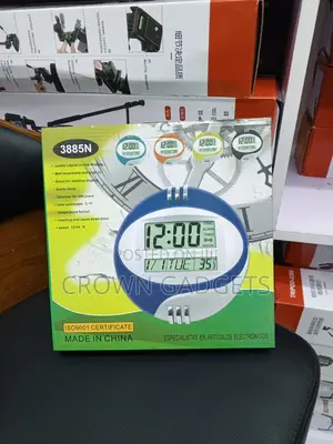 Kadio 3885N Multifunction LCD Clock for Home Office