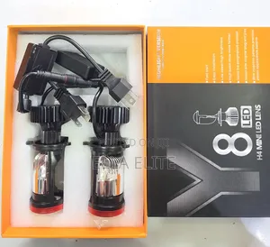 Y8 H4 Mini Projector Headlights Led Bulbs