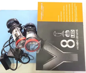 Y8 H4 Mini Projector Headlights Led Bulbs