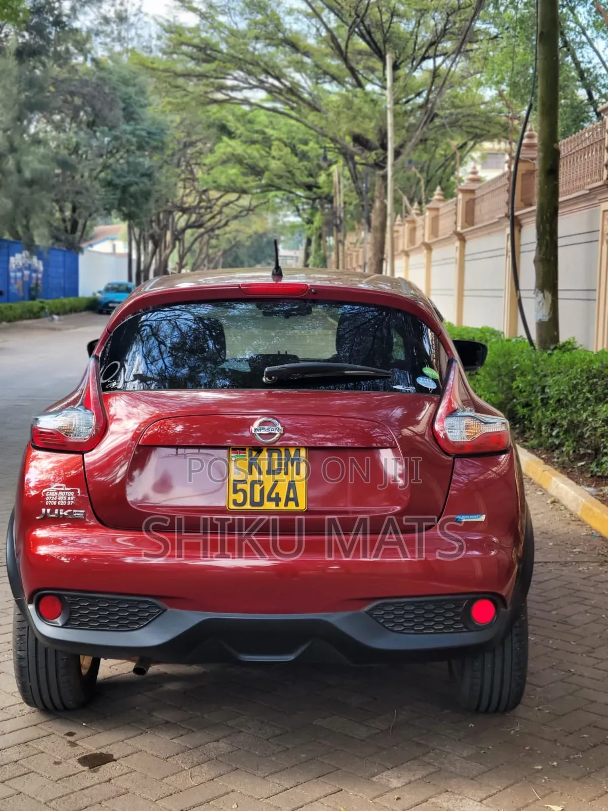 Nissan Juke 2015 Red