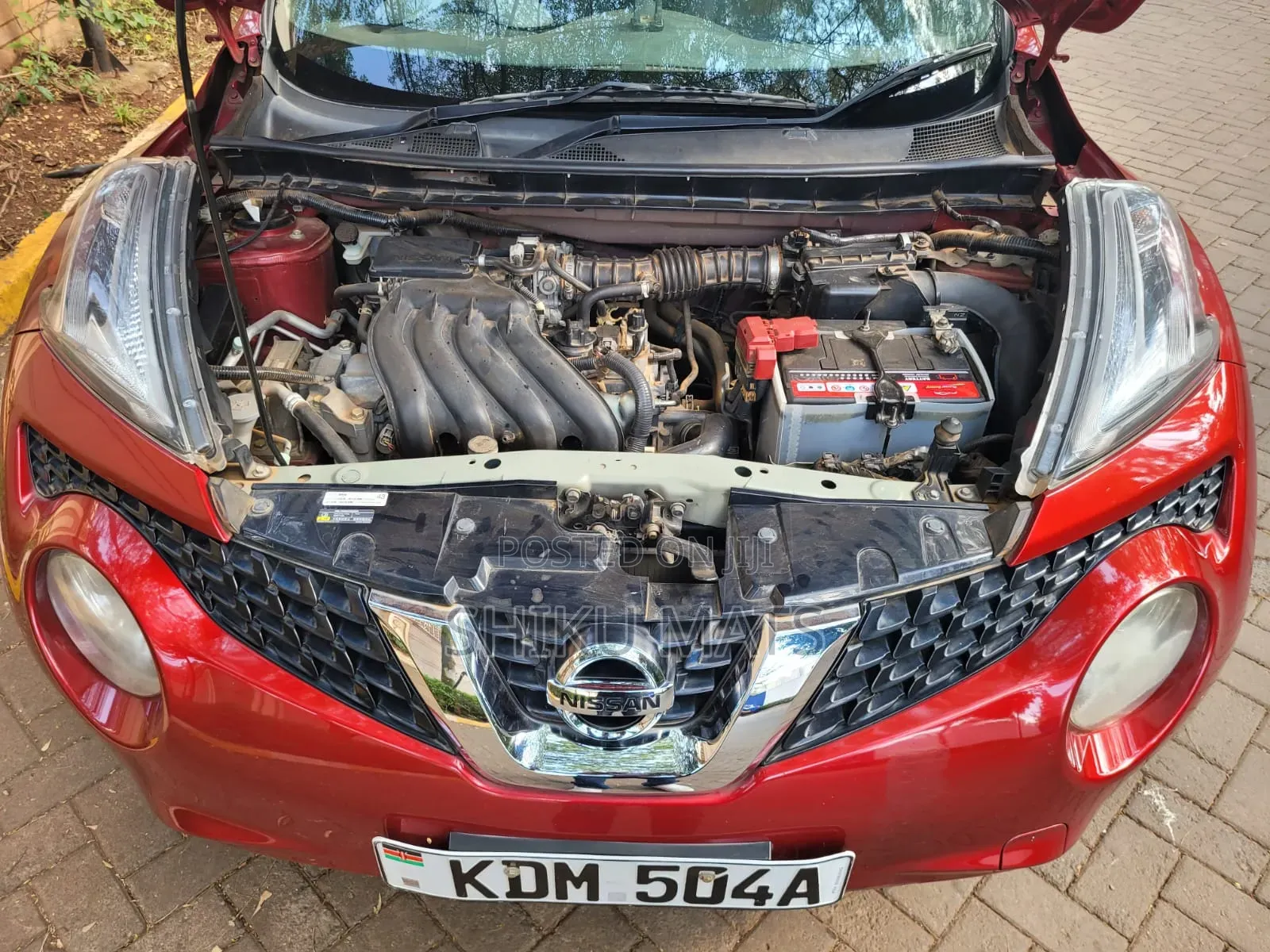 Nissan Juke 2015 Red