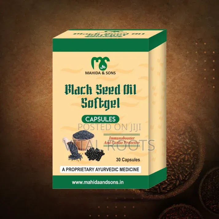 Black Seed Oil Capsules ( Kalonji Capsules ) 30's