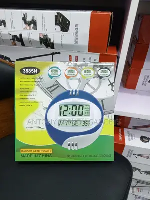 Kadio 3885N Jumbo Digital Clock With Alarm Temperature