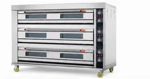 Efficient 3deck 9trays Premier Electric Oven