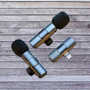 Ultra-Clear Mini Lapel Lavalier Dual Wireless Microphone