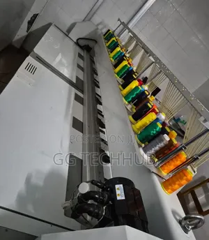 6 Heads 12 Needles Embroidery Machine