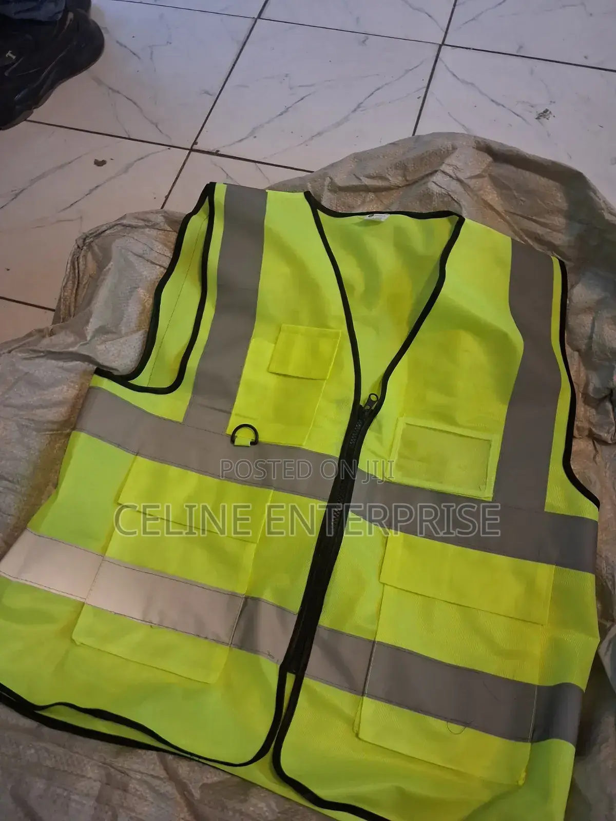 Executive Reflective Vest With ID Holder