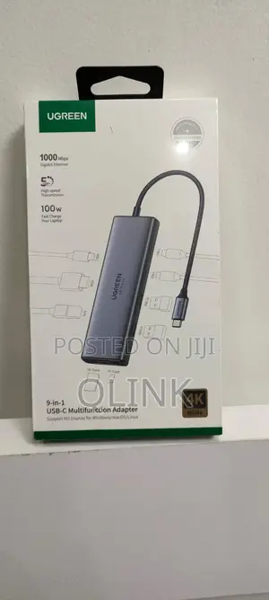 "Ugreen 9-in-1 USB-C Multifunction Adapter - CM498